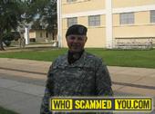 Scam - Despicable scammer posing as US soldier