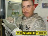 Scam - Impersonating US Army Soldier