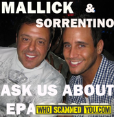 Scam - BILLY SORRENTINO - OXYMORON ENTERTAINMENT FRAUD Profiting from Scam.